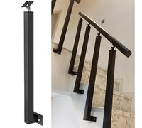 balustres d'escalier, Colonnes à fixation latérale for une utilisation intérieure et extérieure, avec vis supports plats, idéales for les balcons(5 Pack,Height 105cm/41.3in)