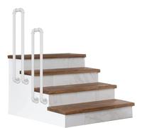 Balustres d'escalier modernes pour une sécurité accrue. Balustres en fer forgé, parfaits pour les marches extérieures, les intérieurs, les vérandas, les greniers, les villas et la sécurité du jardin.