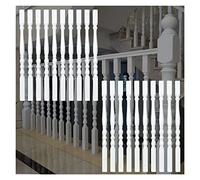 Balustres en peuplier de qualité supérieure for escaliers et terrasses- Barreaux en bois dur blanc for des solutions de garde-corps élégantes(95cm/37.4in 20 Pack)