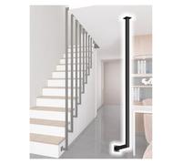 Balustres garde corps escalier Balustres En Fer Pour Escalier, Poteaux Pour Système De Garde-corps D’escalier, Pour Prévenir Les Chutes, Pour Escaliers Plats Et En Pente(Black,172cm/67.7in)