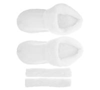Baluue 1 Ensemble Doublures de Sabots Hiver Amovibles Peluche Semelles Intérieures Chaudes et Lavables pour Clogs Adaptées Aux Températures Froides Confort Optimal pour Hiver