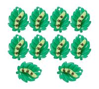Baluue 10 Breloques Chenille Création de Bijoux Pendentifs en Résine 3D Accessoires DIY pour Bracelets et Colliers Fournitures Loisirs Créatifs Couleur Naturelle Taille Petite