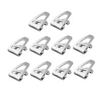 Baluue 10 pièces Crochet Clipser pour Visseuse Choc Support Ceinture Pratique pour Perceuse Percussion Accessoires Outils Impact Installation Facile Compatible Multiples Modèles