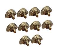 Baluue 10 pièces Support Décoratifs pour Coffret Bijoux Lot de Style Antique Protection Angle pour Meubles et Boîtes Élégants et Durables pour Élévation et Décoration