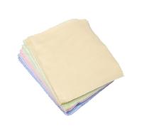 Baluue 100 Pièces Chiffon Microfibre pour Lunettes et Écrans Nettoyage des Verres et Écrans Doux et Réutilisable Couleurs Assorties Chiffon de Protection Anti-traces pour Ordinateurs et