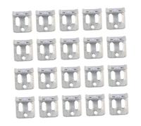 Baluue 100 pièces Lot de Clips à Ressort Épais pour Housse Canapé Accessoires Réparation Meubles Pinces Ressorts pour Siège et Sofa