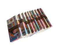 Baluue 1000 feuilles Papier Sacrifice Ancêtres Format pour Jeu de Rôle et Offrande Qingming Billets Colorés Faciles à Brûler pour Culte et Commémoration