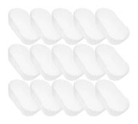 Baluue 1000 pièces Caissettes à Cupcakes Papier Ovale Résistantes Chaleur Huile pour Pâtisserie Boulangerie et Présentation de Desserts Polyvalente