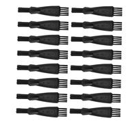Baluue 100pièces Brosse De Nettoyage Pour Rasoir Plastique Petite Brosse à Double Tête Pour Nettoyage Domestique Et Rasoirs Outil De
