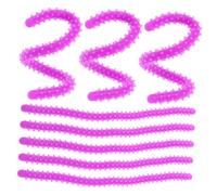 Baluue 10pièces à Spirale Outils De Bouclage Pour Cheveux De Coiffure Réutilisables Silicone Pour De Boucles