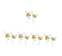 Baluue 10pièces Épingles à Cheveux Accessoires De Mariage Élégants Pour Mariée Bijoux Coiffure Pour Cérémonie Et Événements Spéciaux