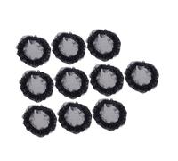 Baluue 10pièces Filet à Cheveux Élastique Pour Coiffure Lot De Filets Légers Et Confortables Adaptés Pour Danseuses Et Autres Activités