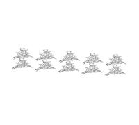 Baluue 10pièces Pince à Cheveux Araignée Métallique Clips Décoratifs Pour Femmes Accessoire De Coiffure Élégant Et Pratique