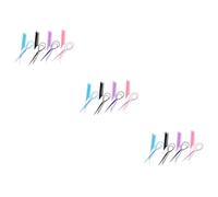 Baluue 12 Ensembles outil pour tirer les cheveux peigne coiffant bijoux de cheveux pour tresses hair charms hair toppers peigne x outils de de x de séparation
