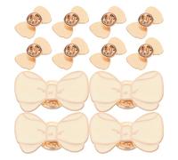 Baluue 12 Pièces Broche Nœud en Alliage de Zinc Léger Épingles Colorées Résistantes pour Vêtements Sacs à Dos et Accessoires Féminins