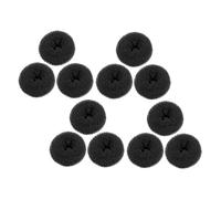 Baluue 12 Pièces Donut Hair Bun Maker Set Small Bun Shaper For Women And Soft Elastic Material For Gentle Secure Hairstyles Portable Styling Tool And Everyday Use