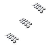 Baluue 15paires Faux Naturels Et Épais Grappes De Pour Maquillage Quotidien Et Événements Spéciaux Confortables Et Faciles à Enlever