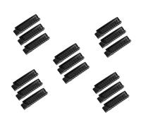 Baluue 15pièces Peigne De Voyage Pliable Brosse à Cheveux Portable Double Tête Peigne Anti- Pour Garçon Fille Pour à Main