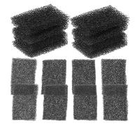 Baluue 16 Pièces Éponges à Maquillage Noires Éponges à Estomper pour Effets Spéciaux Effet Sang pour Halloween