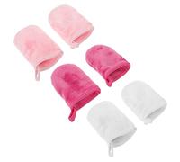 Baluue 18pièces Gants De Nettoyage Visage Réutilisables Pour Démaquillage Outils De Beauté Pratiques Pour Femmes