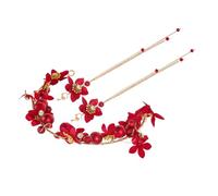 Baluue 1ensemble Diadème Et Boucles Oreilles Perles Fleuries Pour Mariage Accessoires Chic Pour Fête Et Événements Spéciaux