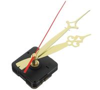 Baluue 1ensemble Mécanisme Horloge Silencieux de Remplacement à Pile avec Aiguilles Longues pour DIY Horloge Murale Mouvement Précis et Silencieux Kit Complet pour Réparation et Création