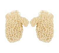 Baluue 1paire De Bain Exfoliants Sisal Mitaine De Gommage Réutilisable Pour Peau Et Saine Pour Usage