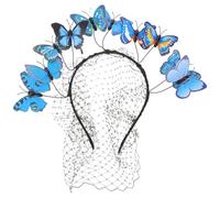 Baluue 1pièce Bandeau De Mariée Avec Voile Dentelle Et Accessoire De Fête Élégant Pour Et Célébrations