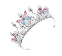 Baluue 1pièce Diadème Couronne Pour Filles Accessoire Élégant Pour Anniversaires Fêtes Et Spectacles Bijou Brillant Pour Petite Princesse