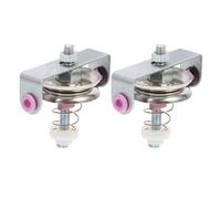 Baluue 2 pièces Accessoire Tendeur pour Machine à Tisser Dispositif de Tension Fer et Plastique pour Machine à Coudre et Dessiner Compatible avec Tricotin