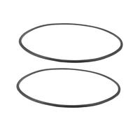 Baluue 2 Pièces Anneaux de Base Caoutchouc pour Fauteuil de Salon Hydraulique Protection Antibruit et Plancher Compatibles Universellement Accessoires pour Fauteuil de Coiffure