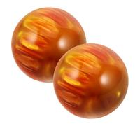Baluue 2 Pièces Balle de Préhension en Saule Marin pour Renforcement Musculaire et Massage Manuel, Confortable et Adaptée à Plusieurs Âges pour Exercices de Fitness des Mains