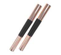 Baluue 2 Pièces Brosse à Lèvres Silicone Double Face Extensible avec Capuchon Mini Pinceau Correcteur Portable pour Maquillage Lèvres et Ongles Outil de Beauté Multifonction pour Voyage