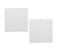 Baluue 2 Pièces Filtre Aspirateur Ongle Réutilisable Facile à Nettoyer Remplacement Rapide pour Extracteur Poussière Ongles Compatible Dc- Filtre et Portable