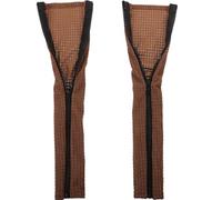 Baluue 2 Pièces Housses D'accoudoirs en Polyester Marron pour Chaise de Bureau, Protection Amovible des Poignées, Adaptées pour Usage au Bureau ou Maison