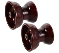 Baluue 2 pièces Lot de Lampes à Huile Céramique pour Diwali Support Bougie Chauffe-plat Décor Traditionnel Indien pour Temple et Festival Centre de Table Festif et Facile à Nettoyer