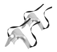 Baluue 2 Pièces Masque Demi-visage Vintage pour Carnaval Masque Fantaisie Homme pour Fête Halloween Design Unique et Facile à Porter Accessoire Cosplay Classique pour Bal Masqué