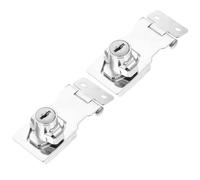 Baluue 2 pièces Serrures de Cabinet Acier Inoxydable et Fer Lot de Verrouillage Sécurisé pour Armoire et Coffret Résistant Corrosion pour Bureau et Usage Domestique