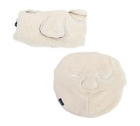 Baluue 2 Pièces Serviette Pour Visage Avec Coussin Chauffant Serviette Hydratante Pour Masque Facial Pour Soins Du Visage