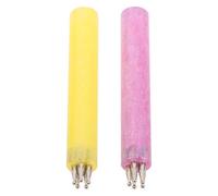 Baluue 2 Pièces Stylo à Points pour Manucure en Métal et Plastique, Outil Léger pour Nail Art Floral, Améliore L'efficacité en Studio et Événements Spéciaux
