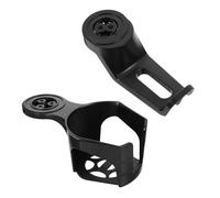 Baluue 2 pièces Support Casque et Porte-gobelet Rotatif pour Bureau Crochet pour Écouteurs et Clip Porte-Tasse Noir Organisation sous Bureau pour Accessoires Gaming