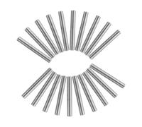 Baluue 20 Goujons Cylindriques en Acier Inoxydable 304 5 MM X 30 MM Supports d'Étagère Robustes pour Quincaillerie de Remplacement Lit Superposé Accessoires Meubles Polyvalents pour