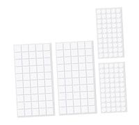 Baluue 200 Pastilles Adhésives Double Face Transparentes 10 MM Rondes 20 MM Carrées Pâte Adhésive Amovible sans Trace pour Décoration de Ballons Bricolage et Affiches