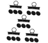 Baluue 20pièces Brosse De Massage Pour Chevelu De Brosses Shampooing Nettoyage Profondeur Du Chevelu Massage Relaxant Idéale Pour Types De Cheveux