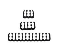 Baluue 24 Pièces Peigne à Câble Clip de Câble en Pp Noir et Carte Mère pour Câblage D’ordinateur et Boîtier