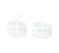 Baluue 2ensembles Bouteille à Mousse Faciale Portable De Créateur De Mousse Pour Nettoyage Doux Et Hydratant Parfait Pour Usage Quotidien