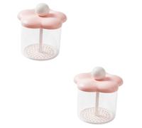 Baluue 2pièces Bouteille à Mousse Portable Pour Nettoyage Du Visage Dispositif De Moussage Pratique Pour Gel Shampoing Et Lavante Outil De Voyage