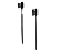 Baluue 2pièces Brosse à Et Sourcils Portable Outils De Maquillage Pour Façonner Les Sourcils Et Entretenir Les Accessoires De Beauté