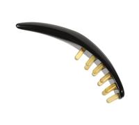 Baluue 2pièces Peigne De Massage Corne De Bœuf Pour Thérapie Outil De Guasha Pour Peigne Naturel Pour Massage Relaxant Et Apaisant