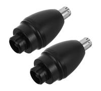 Baluue 2pièces Têtes De Rechange Pour Coupe-poils De Nez Compatibles Plupart Des Tondeuses Nasales Faciles à Installer Soin Visage
